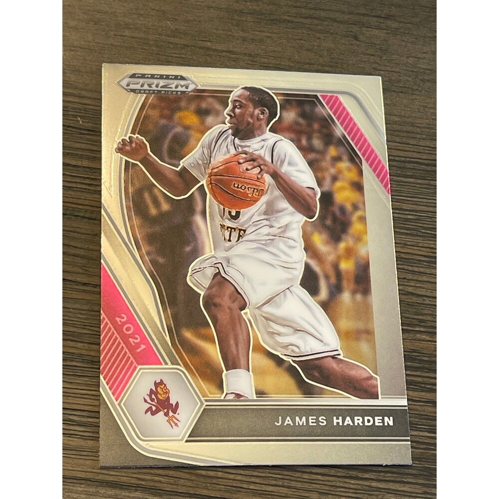 James Harden Arizona State draft picks rookie Panini Prizm card